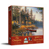 SUNSOUT INC - The Outpost - 500 pc Jigsaw Puzzle by Artist: Sam Timm - Finished Size 18" x 24" - MPN# 29113