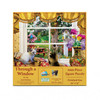 SUNSOUT INC - Through a Window - 1000 pc Jigsaw Puzzle by Artist: Lori Schory - Finished Size 20" x 27" - MPN# 35094