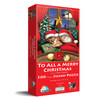 SUNSOUT INC - To All a Merry Christmas - 300 pc Jigsaw Puzzle by Artist: Tom Wood - Finished Size 18" x 24" Christmas - MPN# 28818