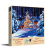 SUNSOUT INC - Woodland Glow - 550 pc Jigsaw Puzzle by Artist: Russell Cobane - Finished Size 15.5" x 18" Christmas - MPN# 36686