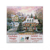 SUNSOUT INC - Holiday Magic - 1000 pc Jigsaw Puzzle by Artist: Carl Valente - Finished Size 20" x 27" Christmas - MPN# 17729