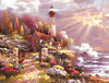 SUNSOUT INC - Coastal Splendor - 300 pc Jigsaw Puzzle by Artist: James Lee - Finished Size 18" x 24" - MPN# 18036