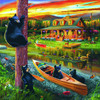 SUNSOUT INC - 25 Bear Family Adventure - 500 pc Jigsaw Puzzle by Artist: Chris Dobrowolski - Finished Size 19" x 19" - MPN# 46011