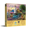 SUNSOUT INC - Logan's Pointe - 1000 pc Jigsaw Puzzle by Artist: Tom Wood - Finished Size 20" x 27" - MPN# 28945 SUNSOUT INC - Logan's Pointe - 1000 pc Jigsaw Puzzle by Artist: Tom Wood - Finished Size 20" x 27" - MPN# 28945