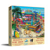 SUNSOUT INC - Shaggy's Surf Shop pc - 1000 pc Jigsaw Puzzle by Artist: Bigelow Illustrations - Finished Size 23" x 28" - MPN# 31556