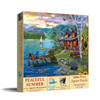SUNSOUT INC - Peaceful Summer - 1000 pc Jigsaw Puzzle by Artist: Bigelow Illustrations - Finished Size 23" x 28" - MPN# 31559