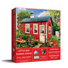 SUNSOUT INC - Little Red School House - 1000 pc Jigsaw Puzzle by Artist: Lori Schory - Finished Size 20" x 27" - MPN# 35165