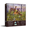 SUNSOUT INC - Spring twins - 500 pc Jigsaw Puzzle by Artist: Bruce Miller - Finished Size 18" x 24" - MPN# 43014