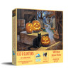 SUNSOUT INC - Cat o Lantern - 500 pc Jigsaw Puzzle by Artist: Brian Winget - Finished Size 18" x 24" Halloween - MPN# 51101 SUNSOUT INC - Cat o Lantern - 500 pc Jigsaw Puzzle by Artist: Brian Winget - Finished Size 18" x 24" Halloween - MPN# 51101