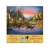 SUNSOUT INC - River's Crossing - 500 pc Jigsaw Puzzle by Artist: Chuck Black - Finished Size 18" x 24" - MPN# 55131