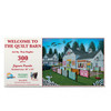 SUNSOUT INC - Welcome to the Quilt Barn - 300 pc Jigsaw Puzzle by Artist: Don Engler - Finished Size 18" x 24" - MPN# 60330