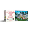 SUNSOUT INC - Welcome to the Quilt Barn - 300 pc Jigsaw Puzzle by Artist: Don Engler - Finished Size 18" x 24" - MPN# 60330