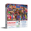 SUNSOUT INC - Cruisin - 550 pc Jigsaw Puzzle by Artist: Neal Taylor - Finished Size 15" x 24" - MPN# 61512