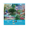 SUNSOUT INC - Waterside Tea - 1000 pc Jigsaw Puzzle by Artist: Bigelow Illustrations - Finished Size 20" x 27" - MPN# 70633