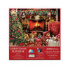 SUNSOUT INC - Christmas Mayhem - 1000 pc Jigsaw Puzzle by Artist: Lori Schory - Finished Size 20" x 27" Christmas - MPN# 35188