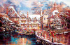 SUNSOUT INC - Christmas Cove - 1000 pc Jigsaw Puzzle by Artist: Carl Valente - Finished Size 19" x 30" Christmas - MPN# 17735
