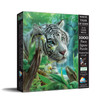 SUNSOUT INC - White Tiger of Eden - 1000 pc Jigsaw Puzzle by Artist: Collin Bogle - Finished Size 23" x 28" - MPN# 21802