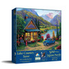 SUNSOUT INC - Lake Country Store - 500 pc Jigsaw Puzzle by Artist: John Zaccheo - Finished Size 18" x 24" - MPN# 62152