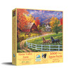 SUNSOUT INC - Horse Valley Farm - 1000 pc Jigsaw Puzzle by Artist: Abraham Hunter - Finished Size 20" x 27" - MPN# 69792