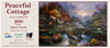 SUNSOUT INC - Peaceful Cottage - 300 pc Jigsaw Puzzle by Artist: James Lee - Finished Size 18" x 24" - MPN# 18040