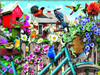 SUNSOUT INC - Gathering for Spring - 1000 pc Jigsaw Puzzle by Artist: Rafael Trujillo - Finished Size 20" x 27" - MPN# 42234