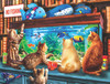 SUNSOUT INC - Window Shopping - 300 pc Jigsaw Puzzle by Artist: Tom Wood - Finished Size 18" x 24" - MPN# 28532