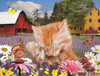 SUNSOUT INC - I Wuv Flowers - 300 pc Jigsaw Puzzle by Artist: Karen Burke - Finished Size 18" x 24" - MPN# 72042