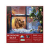SUNSOUT INC - Window Seat - 500 pc Jigsaw Puzzle by Artist: Giordano Studios - Finished Size 18" x 24" Christmas - MPN# 37248