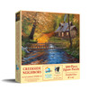 SUNSOUT INC - Creekside Neighbors - 500 pc Jigsaw Puzzle by Artist: Lambson's Wildlife Art - Finished Size 18" x 24" - MPN# 50169