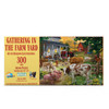 SUNSOUT INC - Gathering in the Farm Yard - 300 pc Jigsaw Puzzle by Artist: Bigelow Illustrations - Finished Size 18" x 24" - MPN# 31994