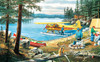 SUNSOUT INC - Fly In - 300 pc Jigsaw Puzzle by Artist: Ken Zylla - Finished Size 16" x 26" - MPN# 39986