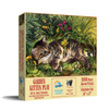 SUNSOUT INC - Garden Kitten Play - 1000 pc Jigsaw Puzzle by Artist: Nadia Strelkina - Finished Size 20" x 27" - MPN# 39208