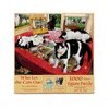 SUNSOUT INC - Who let the Cats Out - 1000 pc Jigsaw Puzzle by Artist: Lori Schory - Finished Size 20" x 27" - MPN# 35151