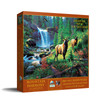 SUNSOUT INC - Mountain Harmony - 500 pc Large Pieces Jigsaw Puzzle by Artist: Mark Keathley - Finished Size 19.25" x 26.625" - MPN# 53082