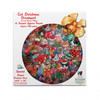 SUNSOUT INC - Cat Christmas ornament - 750 pc Special Shape Jigsaw Puzzle by Artist: Parker Fulton - Finished Size 24.5" x 26.5" Christmas - MPN# 98201