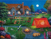 SUNSOUT INC - Kids Night Out - 300 pc Jigsaw Puzzle by Artist: John Zaccheo - Finished Size 18" x 24" - MPN# 62166