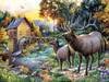 SUNSOUT INC - At the Mill - 1000 pc Jigsaw Puzzle by Artist: Oleg Gavrilov - Finished Size 20" x 27" - MPN# 61915