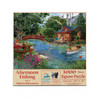 SUNSOUT INC - Afternoon fishing - 1000 pc Jigsaw Puzzle by Artist: Bigelow Illustrations - Finished Size 20" x 27" - MPN# 31565