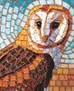 SUNSOUT INC - Stained Glass Owl - 1000 pc Jigsaw Puzzle by Artist: Cynthie Fisher - Finished Size 23" x 28" - MPN# 70703