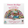 SUNSOUT INC - Swan Bridge - 1000 pc Special Shape Jigsaw Puzzle by Artist: Lori Schory - Finished Size 22" x 38.5" - MPN# 97084
