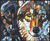 SUNSOUT INC - Stained Glass Wolves - 1000 pc Jigsaw Puzzle by Artist: Cynthie Fisher - Finished Size 23" x 28" - MPN# 70734