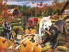 SUNSOUT INC - Harvest Helpers - 1000 pc Jigsaw Puzzle by Artist: Rafael Trujillo - Finished Size 20" x 27" - MPN# 42260