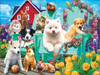 SUNSOUT INC - The Bench Team - 500 pc Jigsaw Puzzle by Artist: Rafael Trujillo - Finished Size 18" x 24" - MPN# 42258