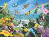 SUNSOUT INC - Hummingbirds at the Beach - 500 pc Jigsaw Puzzle by Artist: Lori Schory - Finished Size 18" x 24" - MPN# 35129