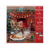 SUNSOUT INC - A Surprise for Santa - 500 pc Jigsaw Puzzle by Artist: Brooke Faulder - Finished Size 18" x 24" Christmas - MPN# 37054
