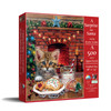SUNSOUT INC - A Surprise for Santa - 500 pc Jigsaw Puzzle by Artist: Brooke Faulder - Finished Size 18" x 24" Christmas - MPN# 37054