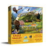 SUNSOUT INC - Eagle Valley - 1000 pc Jigsaw Puzzle by Artist: Lori Schory - Finished Size 20" x 27" - MPN# 35019