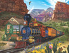 SUNSOUT INC - Dry Gulch - 1000 pc Large Pieces Jigsaw Puzzle by Artist: Bigelow Illustrations - Finished Size 27" x 35" - MPN# 31532 SUNSOUT INC - Dry Gulch - 1000 pc Large Pieces Jigsaw Puzzle by Artist: Bigelow Illustrations - Finished Size 27" x 35" - MPN# 31532
