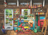 SUNSOUT INC - Life is Better in a Garden - 500 pc Large Pieces Jigsaw Puzzle by Artist: Bigelow Illustrations - Finished Size 19.25" x 26.625" - MPN# 31960