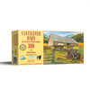 SUNSOUT INC - Cantilever Barn - 300 pc Jigsaw Puzzle by Artist: Peggy Myrick Knight - Finished Size 18" x 24" - MPN# 22157